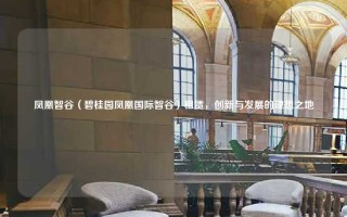 凤凰智谷（碧桂园凤凰国际智谷）租赁，创新与发展的理想之地