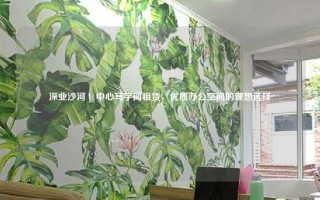 深业沙河 U 中心写字间租赁，优质办公空间的理想选择