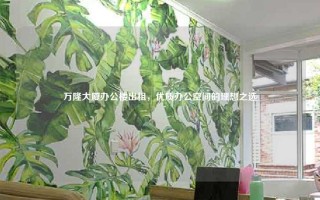 万隆大厦办公楼出租，优质办公空间的理想之选