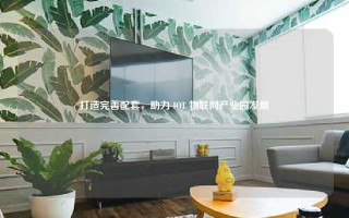 打造完善配套，助力 IOT 物联网产业园发展