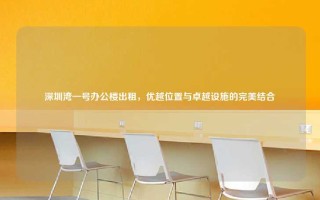 深圳湾一号办公楼出租，优越位置与卓越设施的完美结合